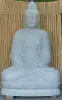 Product image 1 of the product “Seated Buddha made of Riverstone, position Dhyana , H. 220cm. ”